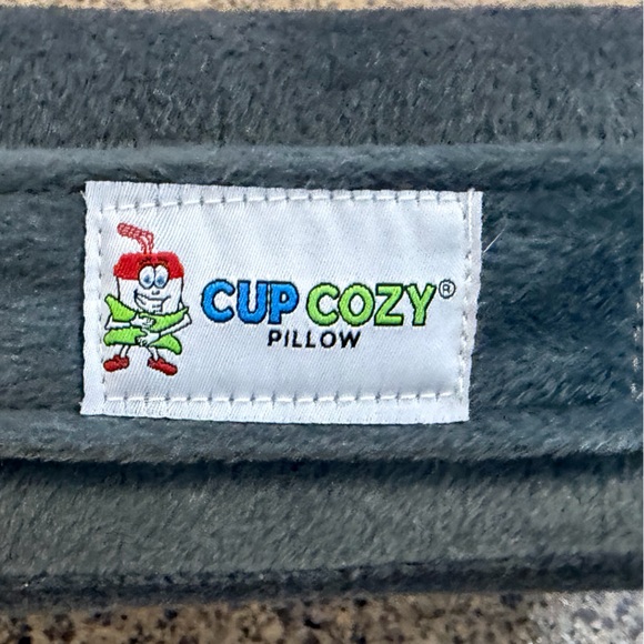 Cup Cozy Pillow in Gray - Picture 2 of 6
